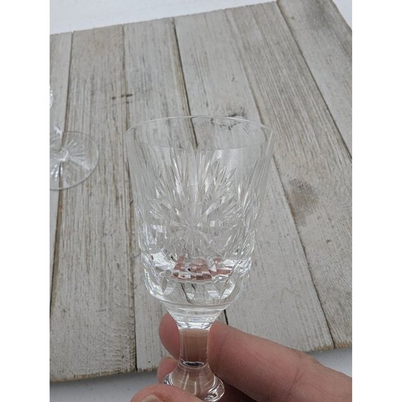 Edinburgh Crystal Star of Edinburgh Liqueur Glass Scotland 4" Stemmed - Picture 2 of 6